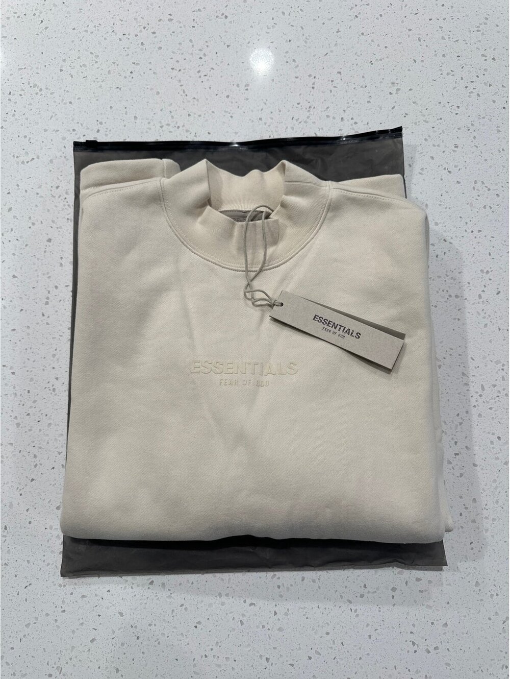 Essentials Core Fleece Relaxed Crewneck Size XS